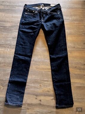 Rag & Bone Dark Wash Skinny Jeans Size 28